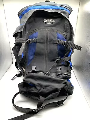 Oakley Vintage 75L Black Blue Rucksack Backpack Travel Festival Hiking Camping • £66.02