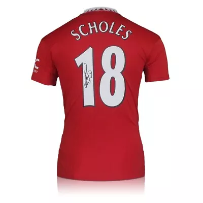 Paul Scholes Signed Manchester United 2022-23 Football Jersey • $228.80