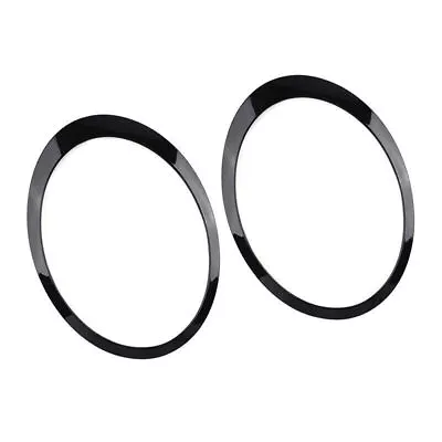 Pair Headlamp Headlight Trim Ring For Mini Cooper R55 R56 2007-2015 Glossy Black • $24.99