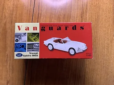 Vanguards Corgi 1:43 Triumph Spitfire MKIII White & Red Hood VA06705 • £20