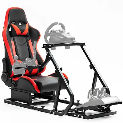 Marada G29 Racing Sim Cockpit With Seat Fit Logitech G920 G923 GPRO Thrustmaster • $349.99