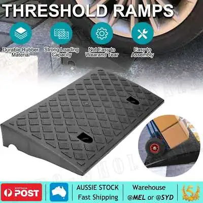 Heavy Duty Kerb Curb Ramp Threshold Ramps For Truck Wheelchair Car Motorbike AU • $20.79