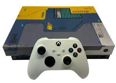 $239.95 • Buy Microsoft Xbox X 1tb Cyber Punk Edition Console