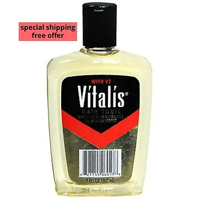 $6.80 • Buy Vitalis, V7 Hair Oil Tonic, 7 Fl Oz Fast Delivery