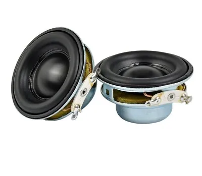 Portable Full Range Speaker Rubber Side NdFeB Magnetic Loudspeaker 40MM 4 Ohm 5W • $23.79