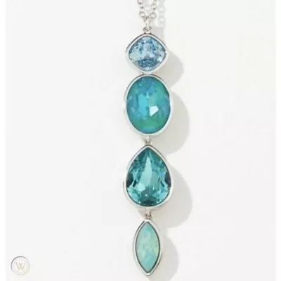 Touchstone Crystal Shining Seas Pendant • $45