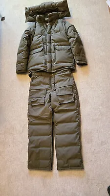 Vintage Cabela's Goose Down Hooded Puffer Parker & Pants Set  -  Mint Condition • $109.99