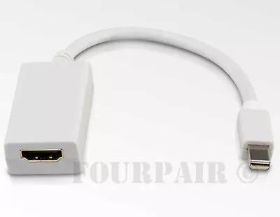 Mini DisplayPort Male To HDMI Converter Adapter Cable For Apple Macbook Pro Air • $9.99