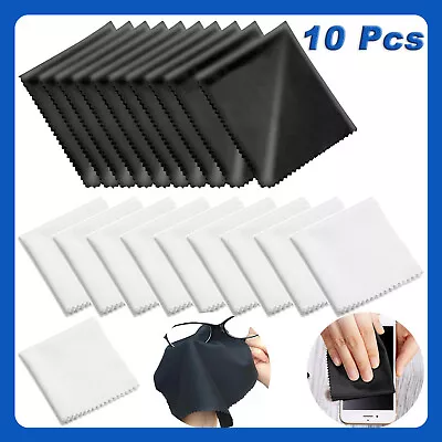 10 Pcs Cleaner Glasses Lens Cloth Wipes Microfiber Eyeglass Cleaning For Camera • $6.50