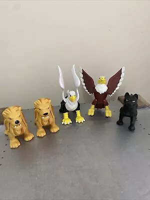 Imaginext Fisher Price Figures Wolf 2x Lions Griffin Eagle Talon Castle Bundle • £34.99