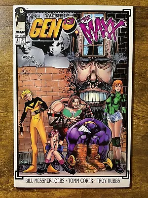 Gen 13 / Maxx 1 Tomm Cooker Cover Image Comics 1995 • $2.95