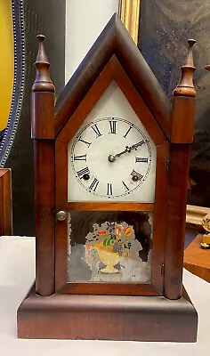 Gilbert Antique Steeple Mantel Clock • $175.35