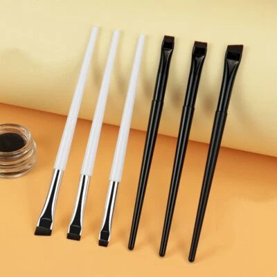 $1.84 • Buy Brow Brush Angled Fine Eyeliner Brushes Flat Eyebrow Brush Blade Makeup Brushes