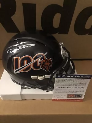 Mike Ditka Autographed 100th Mini Helmet Beckett COA • $139