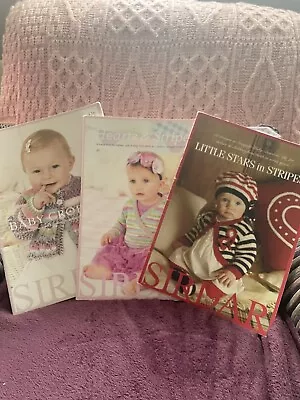 3Sirdar Baby Knitting Pattern Booklets  • £5