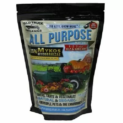 Old Truck Organics 2.2 LB All Purpose 5-2-3 Organic Fertilizer • $29.99