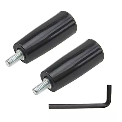 2Pcs Revolving Handwheel Machine Handle For Mill Drillpress Crank Lathe M6x50 • $9.85