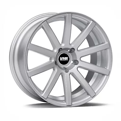 (1) 18  VMR Wheels V702 18x9.5 Et22 Rear | 5x120 72.6mm Bore | Hyper Silver • $135.53