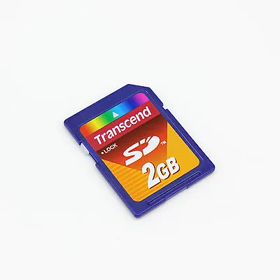 £4.74 • Buy Transcend 2 GB SD Card Non HC Standard SD Card 2G For Old Camera/DV/GPS