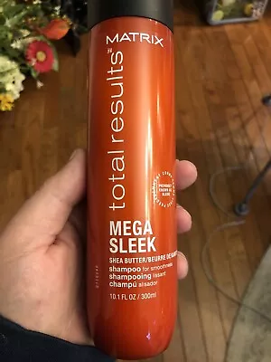 Matrix Total Results Mega Sleek Shampoo 10.1 Oz / 300 Ml Unruly Medium To Coarse • $8.99