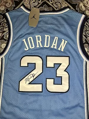Michael Jordan Autographed Authenticated North Carolina Jersey W/ JSA • $2500
