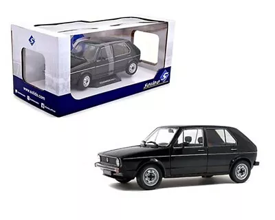 Solido 1:18 Black 1983 Volkswagen Golf L Diecast Model Car S1800209 • $61.99