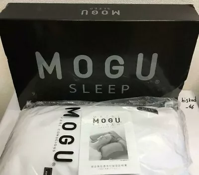 Metal MOGU Pillow Feels Good Comfortable Popular L Size White W/ Cover Japan New • $168.09