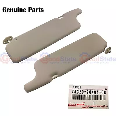 $244.46 • Buy GENUINE Toyota Landcruiser 70 73 75 Series Troopy Ute Sun Visor Ivory Rh Lh Set