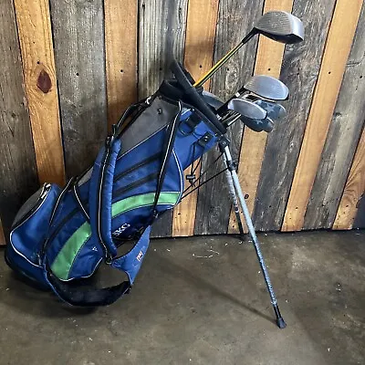 U.s Kids Golf Club Set Lot With Bag With Stand And Back Pack See Desc. 11 Clubs • $99.99