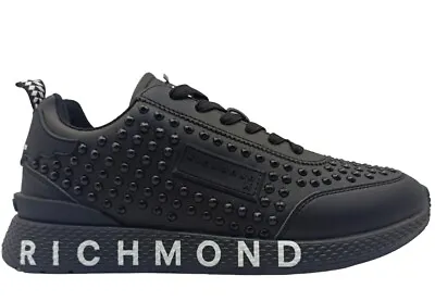 Men's Shoes John Richmond 20001 CP To Sneakers Low Platform Casual Leather 43 • £176.40