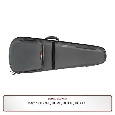 Gator Premium Gig Bag In Gray For Martin DC-28E DCME DCX1E DCX1KE • $249.99