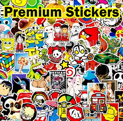 $41.94 • Buy Random Stickers Decal Kids Laptop Car Truck Lot Jdm Set Para Carros Water Bottle
