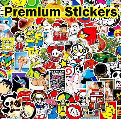 $41.94 • Buy Random Stickers Decal Kids Laptop Car Truck Lot Jdm Set Para Carros Water Bottle