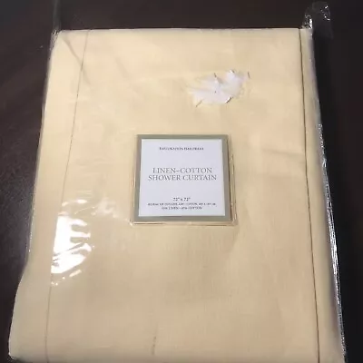 Restoration Hardware Linen Shower Curtain 72x72 • $45