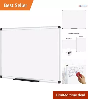 Magnetic Dry Erase Board - Smooth Writing And Easy To Wipe - 36 X 24 Inches • $52.98