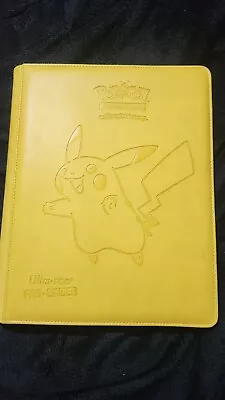 Pokemon Tcg Rare Cards Folder- Pikachu Folder Plus Over 100 Rare Cards • $1250