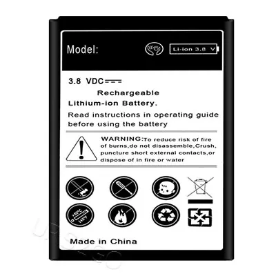 Long Endurance 1900mAh Extended Slim Battery For Samsung Galaxy S DUOS GT-S7562 • $17.49