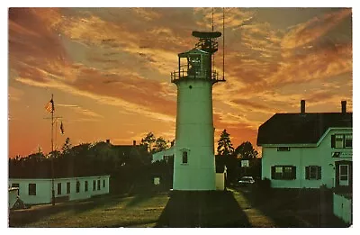 Cape Cod Massachusetts Postcard C1977 Chatham Lighthouse Chrome • $5