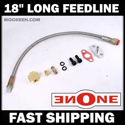 MOOKEEH 18  Turbo Oil Feed Line Kit Accord Prelude F22 H22 F23 • $9.49