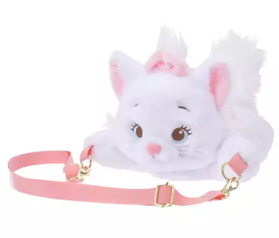 2024 Disney Store Japan The Aristocats Marie Plush Crossbody Pochette Pouch Bag • $49.60