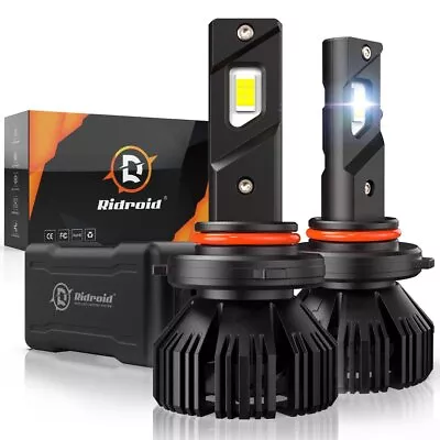 2X RIDROID 9005 HB3 LED Headlight Bulb HIGH BEAM Super Bright 24000LM CANBUS FRE • $22.99