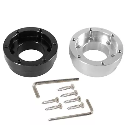 70MM Racing Steering Wheel Adapter Plate For Logitech G29 G920 G923 Black/Silver • $37.49