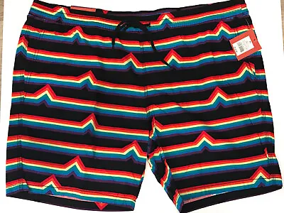 Mossimo Supply Co Rainbow/518010 Men’s Shorts NEW • $10.95
