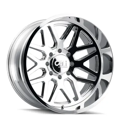 24  Cali Off-Road Invader 24x14 Chrome 6x135 Wheel -76mm For Ford Lincoln Rim • $848.99