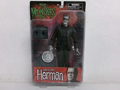 Diamond Select - The Munsters - Black & White Herman Munster - New - #56 • $59.99