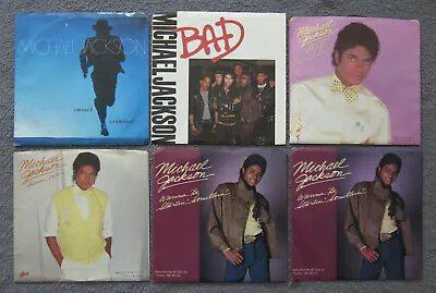 6 MICHAEL JACKSON 7  Vinyl: 45 RPM Records: US Pressings: Excellent NEVER PLAYED • $74.99