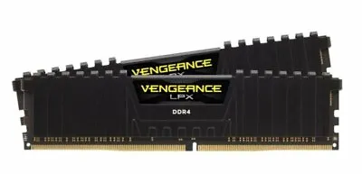 Corsair Vengeance LPX Black 32GB (2x16GB) 3600 MHz AMD Ryzen Tuned DDR4 Memory D • £84.51