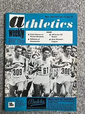 £6.99 • Buy ATHLETICS WEEKLY - 12 May 1973 -  Frank Shorter; Mary Peters; Amateurism