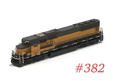 N Scale Athearn 7333 EMD SD70 Spokane Portland & Seattle/SP&S #382 Diesel Engine • $229.99