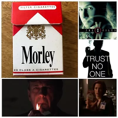 The X-Files - Smoking Man Morley Cigarette Pack - Sci-Fi Television Prop COA • $325
